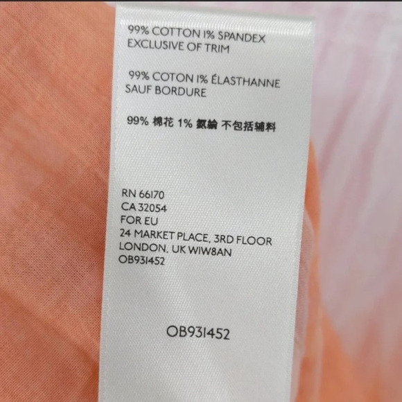 Free People Little Bit of Something Ombré Blouse S - Picture 7 of 7